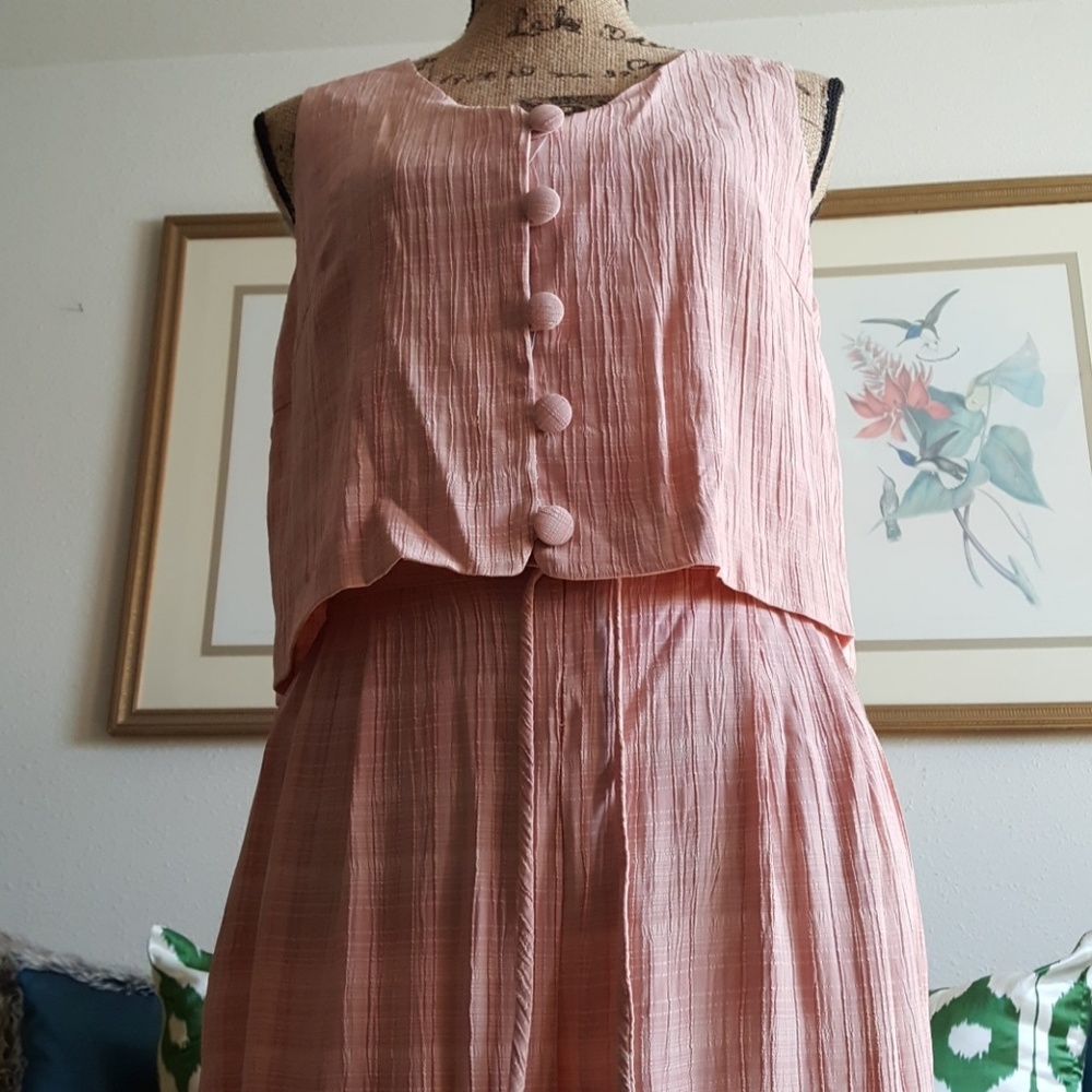 💣 HOT SALE 💣VINTAGE! Beautiful pink jumpsuit